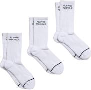 Girlfriend Collective 3pack Please Recycle Crew Sock Ankelstrømper Str...