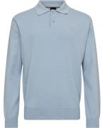 BOSS Cbaltazar Mand Light/pastel Blue Sweaters Str L - hos Magasin