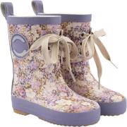 Mikk-Line Printed Wellies w Lace 29 - Vanter & Luffer hos Magasin