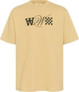 Wood Wood Wwasa Signature Mand Curds & Whey Kortærmede T-shirts Str M ...