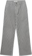 Sofie Schnoor Trousers Kvinde Black Striped Bukser Regular Fit Str 40 ...