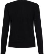 Micha Jumper_ Elaine Kvinde Black Sweaters Str L - hos Magasin