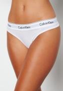 Calvin Klein CK Cotton Thong 100 White S