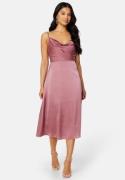 Bubbleroom Occasion Marion Waterfall Midi dress Old rose 44