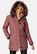 ONLY Iris Fur Winter Parka Rose Brown S