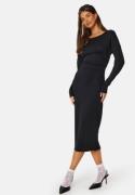 BUBBLEROOM Taylor rib dress Black XL