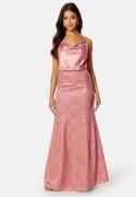 Bubbleroom Occasion Lucie Jacquard Gown Old rose 48