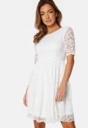 Bubbleroom Occasion Tinsey Lace Dress White 32
