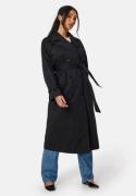 BUBBLEROOM Maggie Trenchcoat Black 50