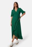 Happy Holly Emmie Viscose Maxi Dress Emerald green 44/46