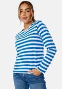 Pieces Kamille LS Blouse Princess Blue Stripe M