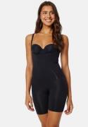 DORINA Absolute Sculpt Seamless Open Bust Romper BK0001-Black XS