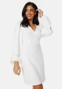 BUBBLEROOM Idalina V-neck Dress White M