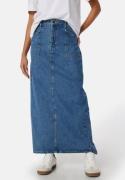 Object Collectors Item Objthylane long denim skirt Medium Blue Denim X...