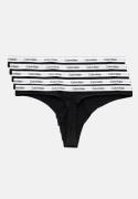 Calvin Klein 5 pack Thong (Low-Rise) BLACK/BLACK/BLACK/BLACK/BLACK L