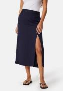 GANT Midi Linen Blend Skirt Navy 36