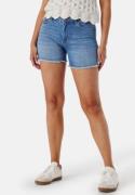 ONLY Onlblush Raw Denim Shorts Ligth Blue Denim M