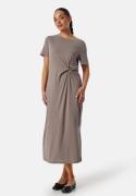 Pieces Pcanora O-Neck Midi Dress Brown XL