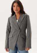 BUBBLEROOM Single Button Blazer Dark grey 44