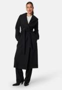 BUBBLEROOM Shawl Collar Coat Black M