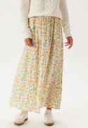 Object Collectors Item Objlorena New Long Skirt Sandshell AOP:Flower 3...