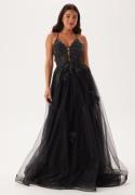 Christian Koehlert Tulle Evening Dress Phantom Black 38