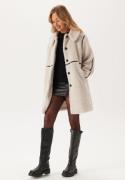 ONLY Onlrubi Shearling Coat  Pumice Stone L