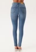 BUBBLEROOM High Full length Superstretch Jeans Light blue 36