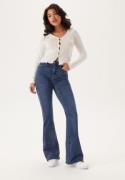 BUBBLEROOM High Flare Superstretch Jeans Medium blue 44