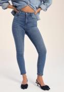 BUBBLEROOM  High Ankle Superstretch Jeans Light blue 46