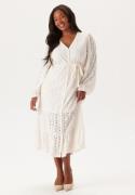 Happy Holly Soft Broderie Anglaise Dress Offwhite 32/34