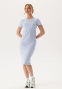 TOMMY JEANS Tjw Rib Bodycon Midi Dress C3q Sweet Blue XL