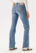 True Religion Becca Mid Rise Boot Cut Big T Crushed Lily 29