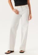 Pieces Pcselma Lw Wide Jeans Od Bright White 27/30