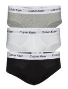 Hip Brief 3Pk Underbukser Y-front Briefs Black Calvin Klein