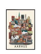 Aarhus Standard Poster Home Decoration Posters & Frames Posters Cities...