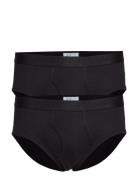 Jbs Brief 2-Pack Organic Underbukser Y-front Briefs Black JBS