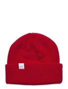 Merino Thin Cap Accessories Headwear Beanies Red Makia