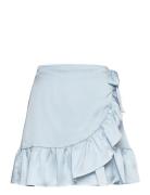 Kimm Mini Skirt Kort Nederdel Blue Second Female