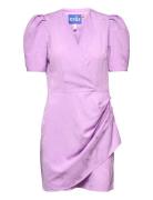 Mintycras Dress Kort Kjole Purple Cras