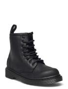 1460 Serena Mono J Black Republic Wp Boots Støvler Black Dr. Martens