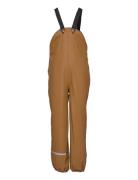 Pu Overall - Recycle Outerwear Rainwear Bottoms Brown CeLaVi