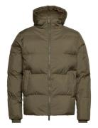 Slhdavid Short Puffer Jacket Ex Foret Jakke Khaki Green Selected Homme