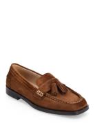 Shoes - Flat Loafers Flade Sko Brown ANGULUS