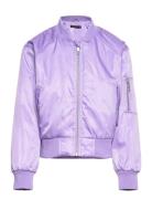 Nkfmacasia Bomber Jacket Bomberjakke Purple Name It