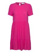 Vipaya S/S Dress /Su - Noos Kort Kjole Pink Vila