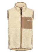 Teddy Fleece Vilads Vest Foret Vest Cream Mads Nørgaard