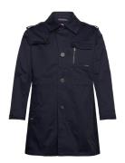 Varazze Coat M Trenchcoat Frakke Navy SNOOT