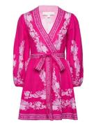Simona Mini Dress Kort Kjole Pink Love Lolita