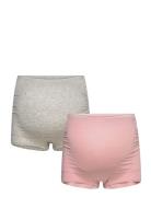 Maternity Briefs 2 P Cotton Trusser, Tanga Briefs Pink Lindex